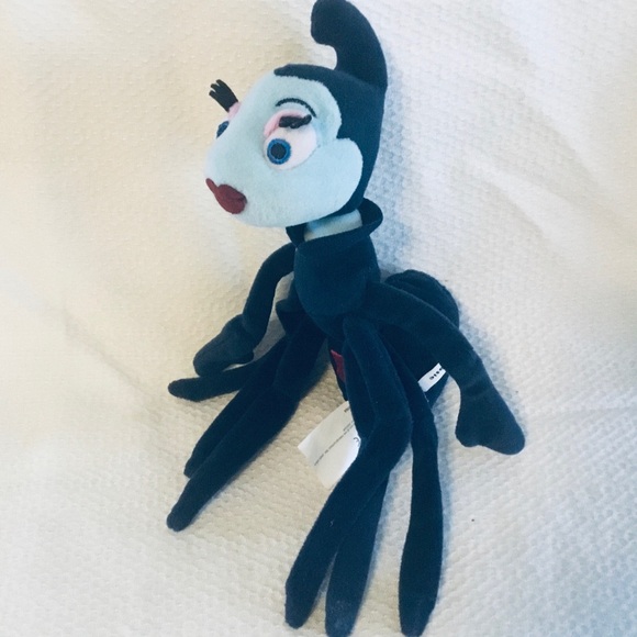 DISNEY "A BUG'S LIFE ROSIE" BLUE PLUSH MINI BEAN BAG PLUSH TOYS. - Picture 2 of 8